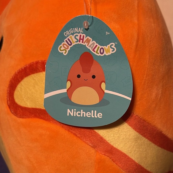 Squishmallow Nichelle the Parasaurolophus NWT 11” - Picture 3 of 4